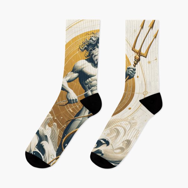 Item preview, The Gods of the Sea - Poseidon & Pontus designed and sold by ClassicRetroism.