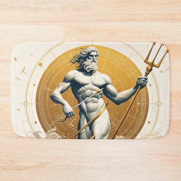Item preview, The Gods of the Sea - Poseidon & Pontus designed and sold by ClassicRetroism.