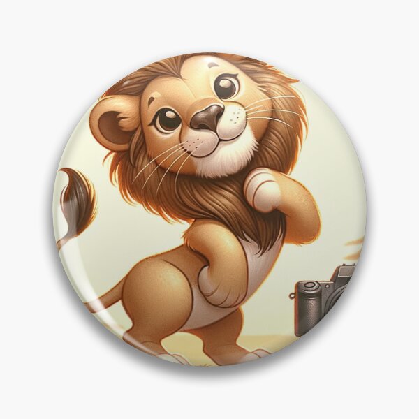 Item preview, Camera-Ready Lion designed and sold by Mugs and Shirts.