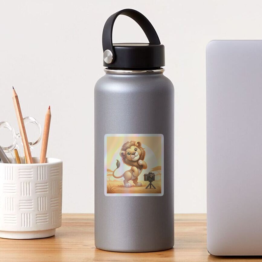 Item preview, Holographic Sticker designed and sold by TeeMugs3.