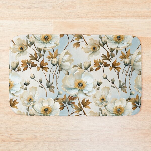 Item preview, Vintage Floral, White Anemone designed and sold by PigmeArt.