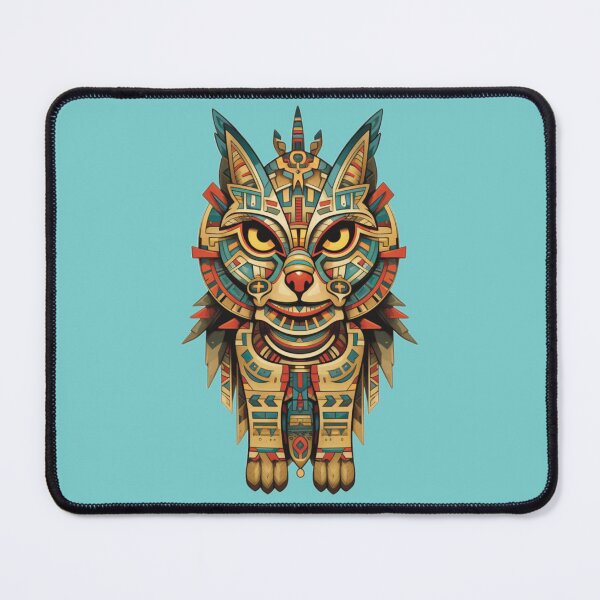 Item preview, Tribal Cat Deity designed and sold by Woop Woop .