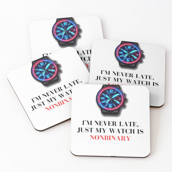 Item preview, Nonbinary Watch  designed and sold by SarcasticRebel.