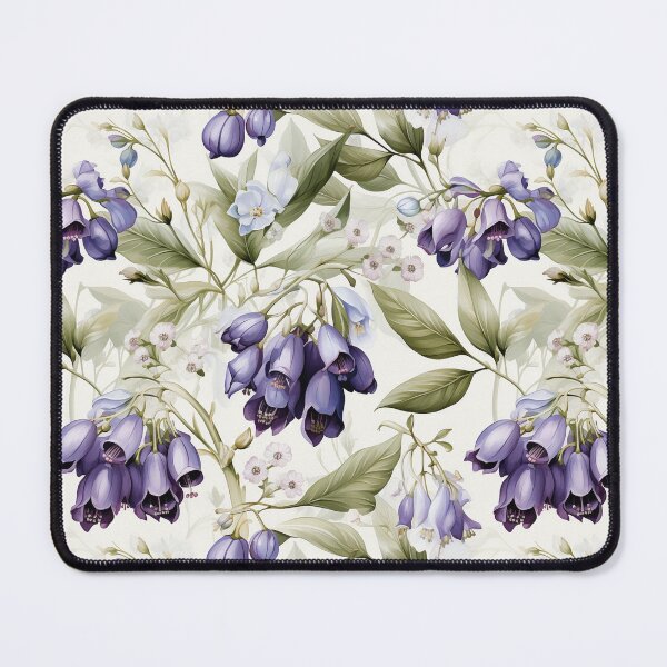Item preview, Vintage Floral, Violet Bluebell  designed and sold by PigmeArt.