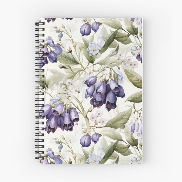 Item preview, Vintage Floral, Violet Bluebell  designed and sold by PigmeArt.
