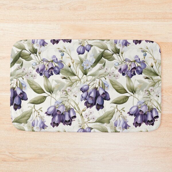 Item preview, Vintage Floral, Violet Bluebell  designed and sold by PigmeArt.