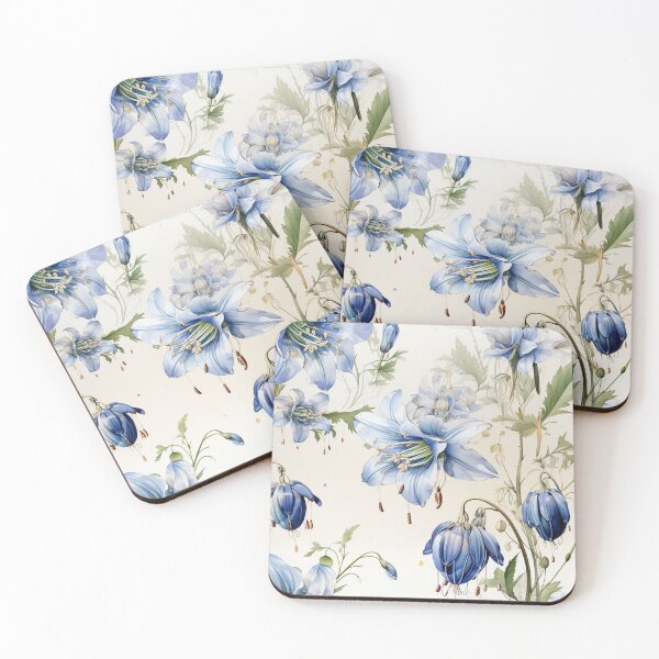 Item preview, Vintage Floral, Bluebell  designed and sold by PigmeArt.