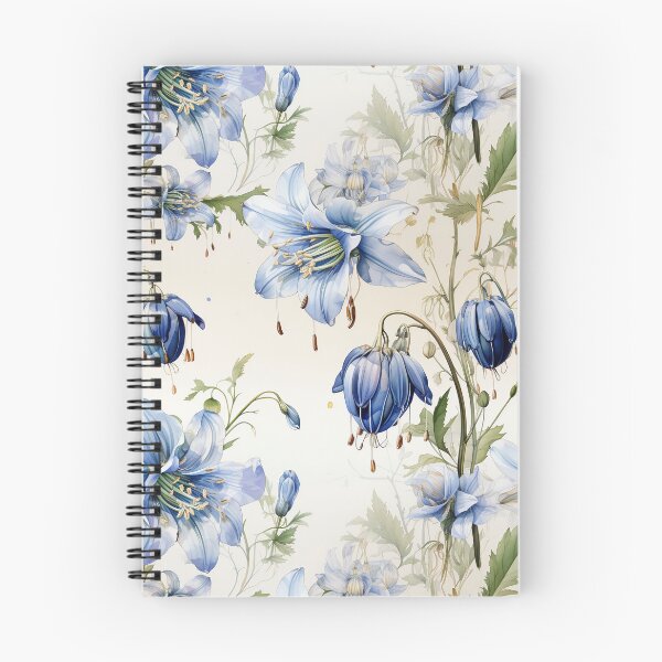 Item preview, Vintage Floral, Bluebell  designed and sold by PigmeArt.