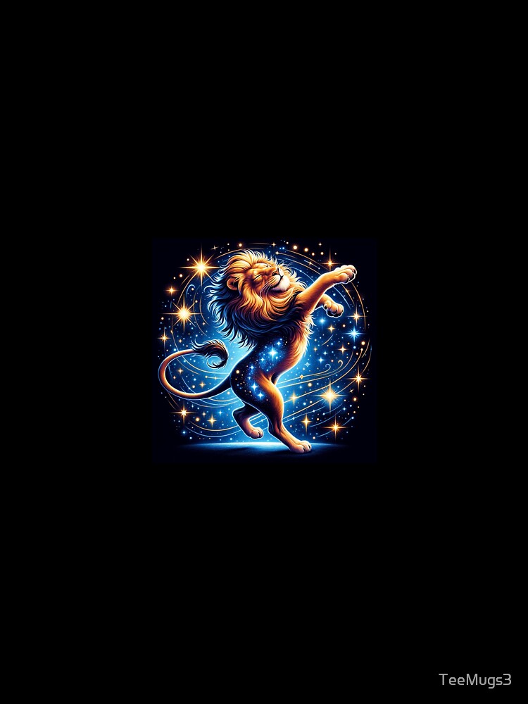 Thumbnail 7 of 7, Oversized T-Shirt, Dancing Lion & Stars designed and sold by TeeMugs3.