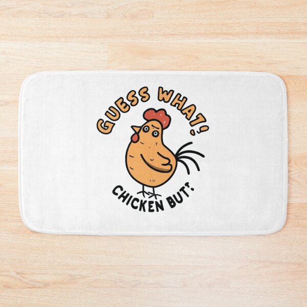 Item preview,  Funny chicken Quote Guess What? Chicken Butt! designed and sold by Moad Fahim.