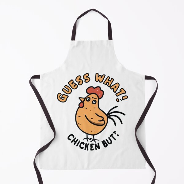 Item preview, Funny chicken Quote Guess What? Chicken Butt! designed and sold by Moad Fahim.