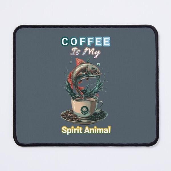 Item preview, "Coffee is my spirit animal" - funny meme designed and sold by Obinne.