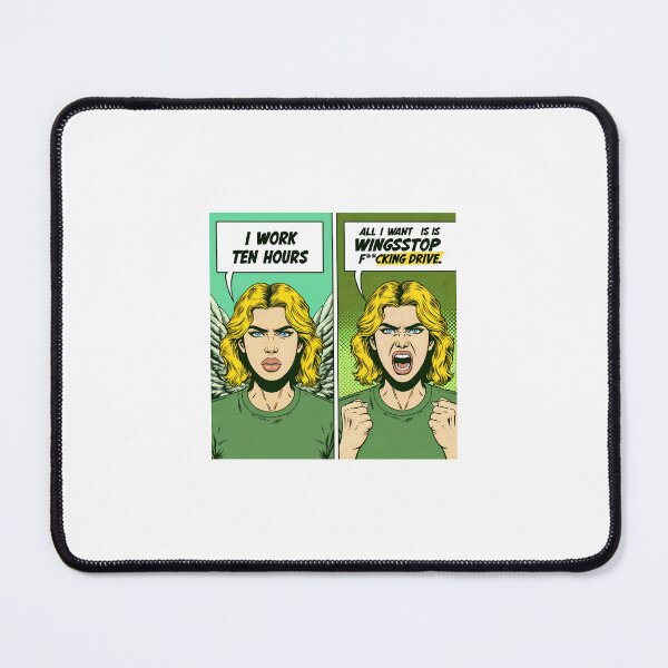 Item preview, Copie de Copie de Frustrated Girl Working 10 Hours a Day - Internet Humor designed and sold by Dubdub56.