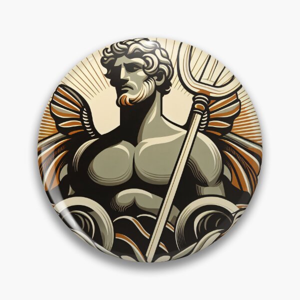 Item preview, The Gods of the Sea - Poseidon & Pontus designed and sold by ClassicRetroism.