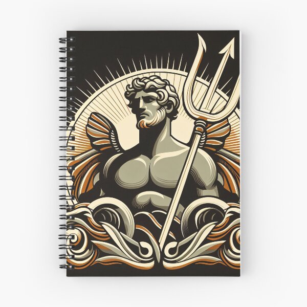 Item preview, The Gods of the Sea - Poseidon & Pontus designed and sold by ClassicRetroism.