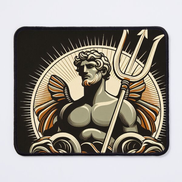 Item preview, The Gods of the Sea - Poseidon & Pontus designed and sold by ClassicRetroism.