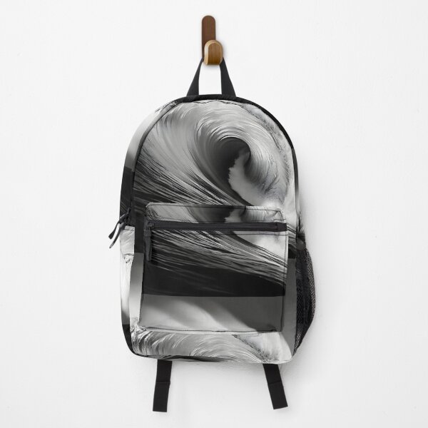 Item preview, Black and white ocean wave breaking designed and sold by dcrc.