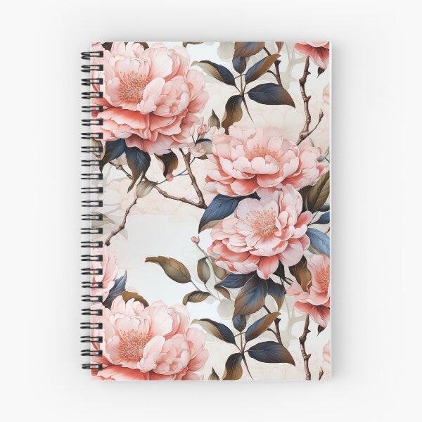 Item preview, Vintage Floral, Pink Camellia, A Blooming Symphony in Blush designed and sold by PigmeArt.
