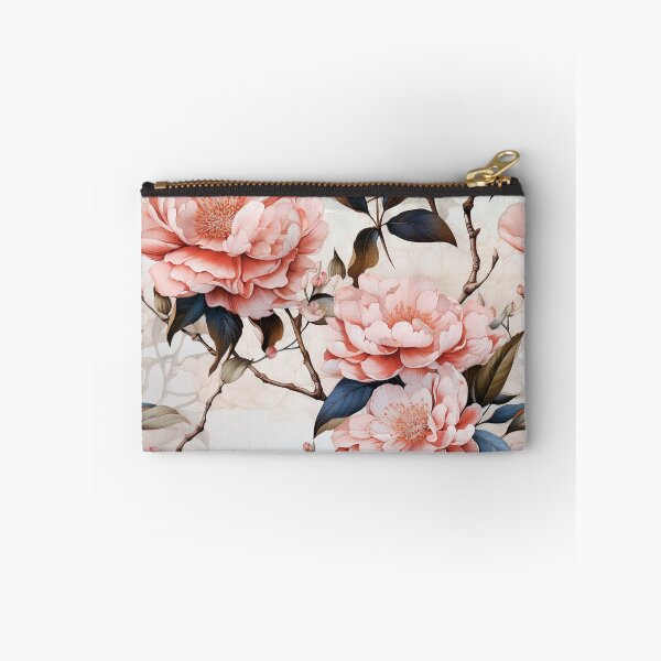 Item preview, Vintage Floral, Pink Camellia, A Blooming Symphony in Blush designed and sold by PigmeArt.