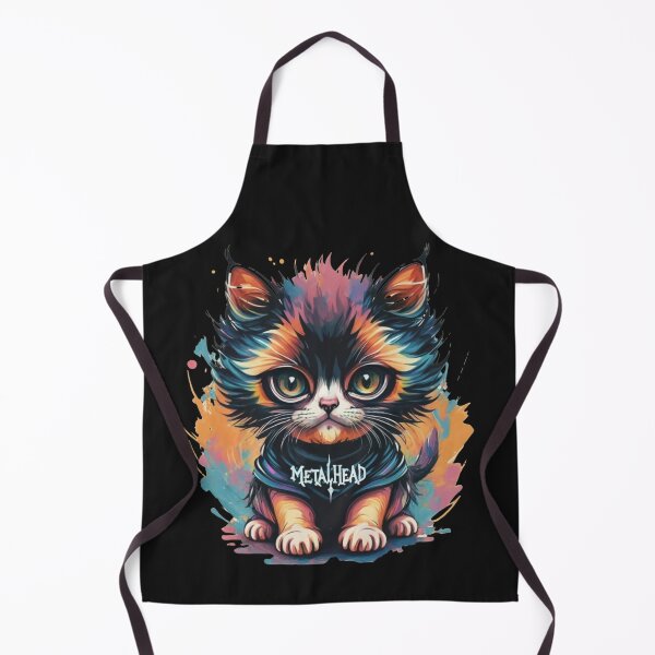 Item preview, Metalhead Cat, Metal Kitty designed and sold by Krieghorn.