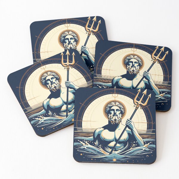Item preview, The Gods of the Sea - Poseidon & Pontus designed and sold by ClassicRetroism.