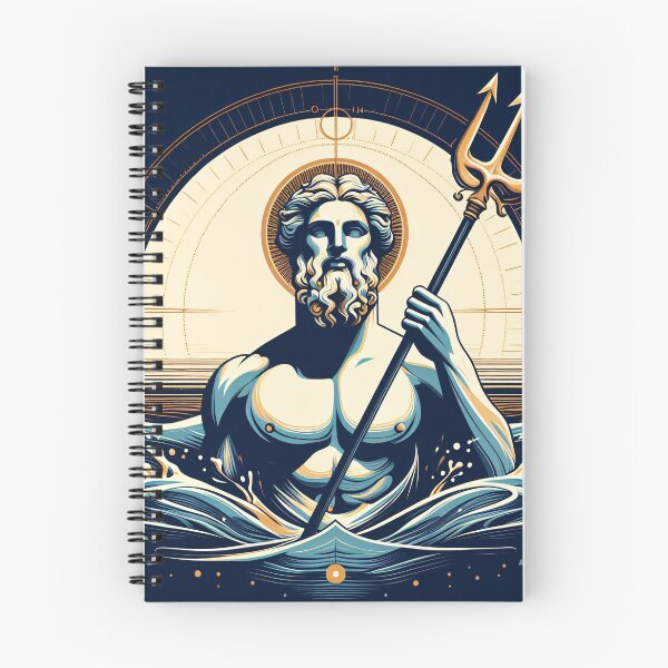 Item preview, The Gods of the Sea - Poseidon & Pontus designed and sold by ClassicRetroism.