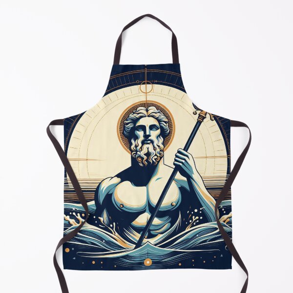 Item preview, The Gods of the Sea - Poseidon & Pontus designed and sold by ClassicRetroism.