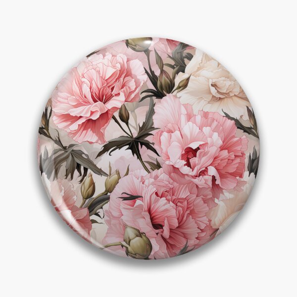 Item preview, Vintage Floral, Sweet Pink Carnation designed and sold by PigmeArt.