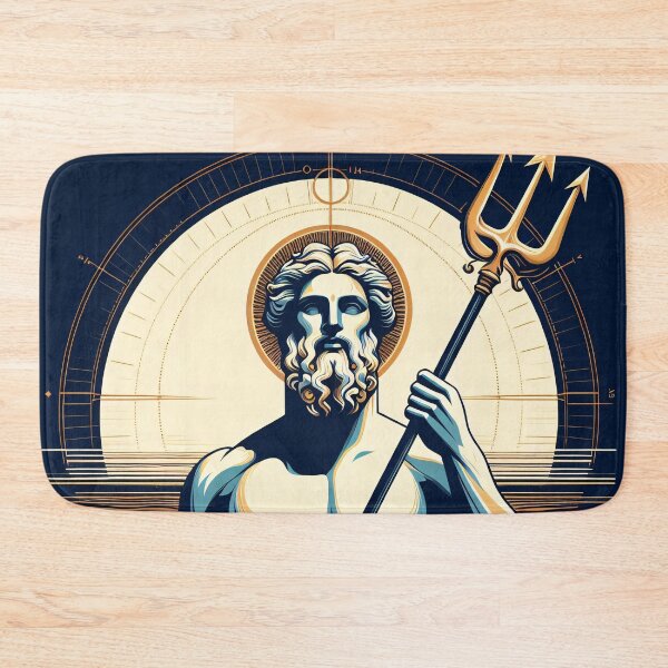 Item preview, The Gods of the Sea - Poseidon & Pontus designed and sold by ClassicRetroism.
