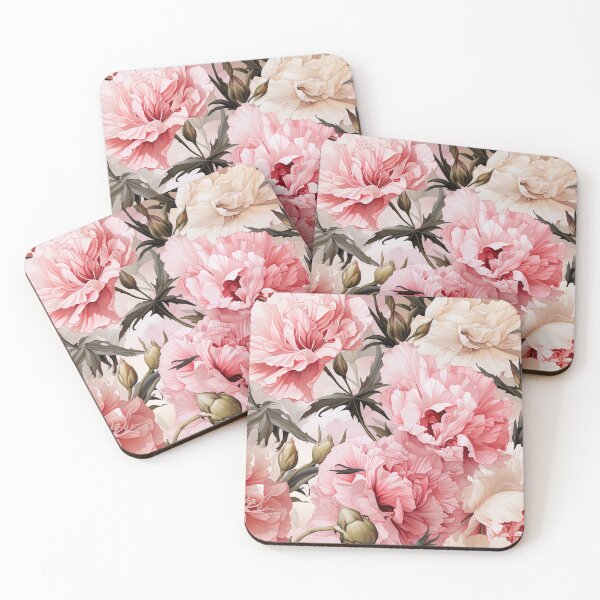 Item preview, Vintage Floral, Sweet Pink Carnation designed and sold by PigmeArt.