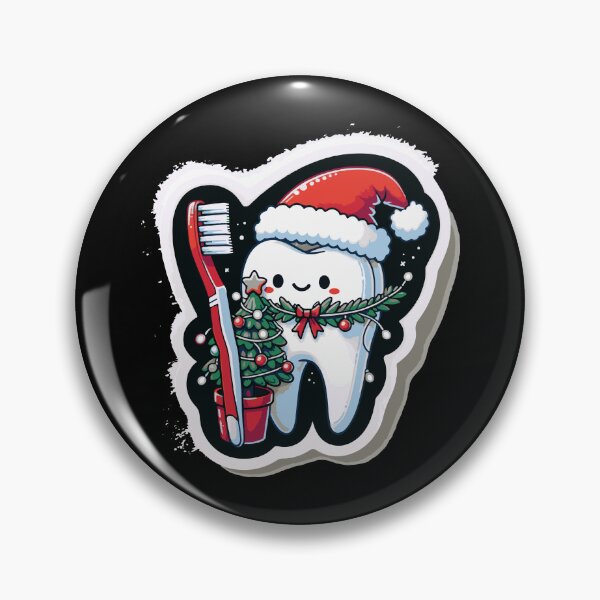 Item preview, Jolly Brushing Holiday Tooth and Toothbrush designed and sold by ShopiDentistry.