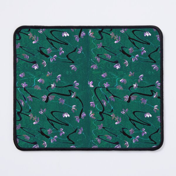 Item preview, White Blossoms Solerized Teal By Amanda designed and sold by LavishWithLove.