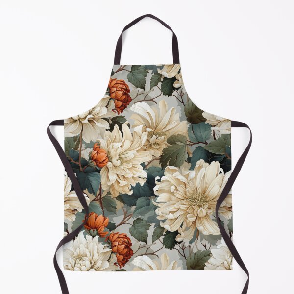 Item preview, Vintage Floral, Chrysanthemum designed and sold by PigmeArt.