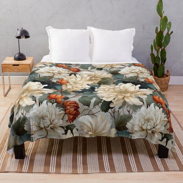 Item preview, Vintage Floral, Chrysanthemum designed and sold by PigmeArt.