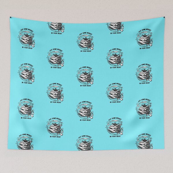 Item preview, Put some weight in your head book readers love towards book  designed and sold by Cosmicworld07.