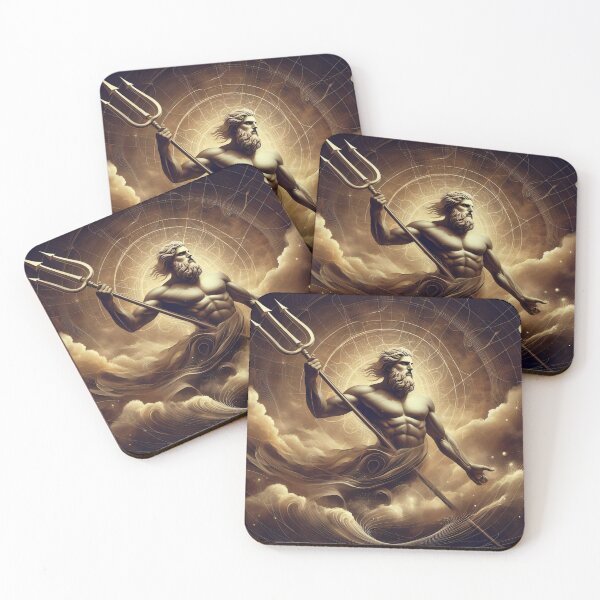 Item preview, The Gods of the Sea - Poseidon & Pontus designed and sold by ClassicRetroism.