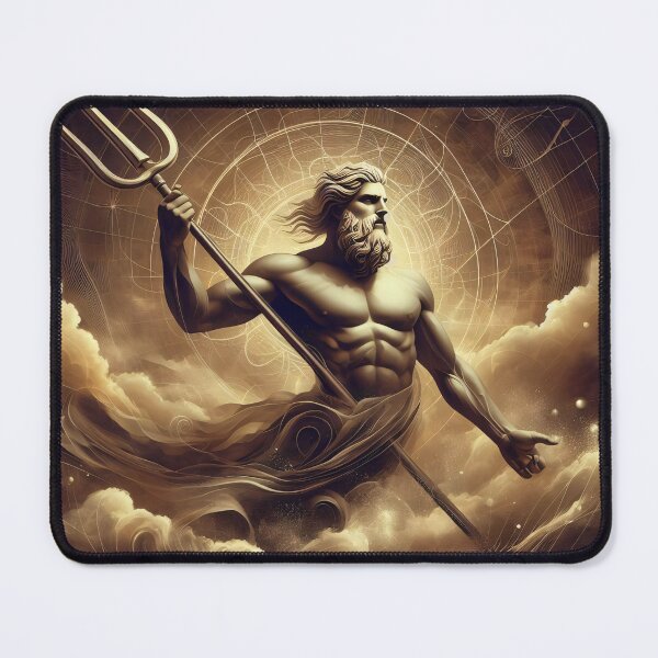 Item preview, The Gods of the Sea - Poseidon & Pontus designed and sold by ClassicRetroism.