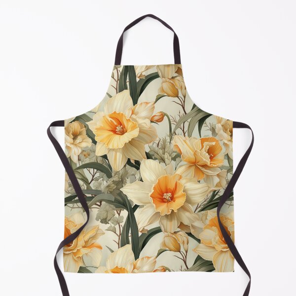 Item preview, Vintage Floral, Sweet Orange Daffodil designed and sold by PigmeArt.