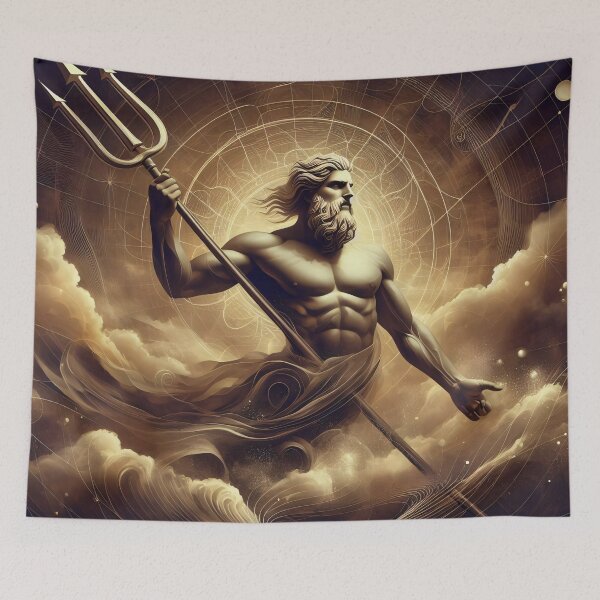 Item preview, The Gods of the Sea - Poseidon & Pontus designed and sold by ClassicRetroism.