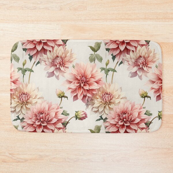 Item preview, Vintage Floral, Sweet Pink Dahlia designed and sold by PigmeArt.