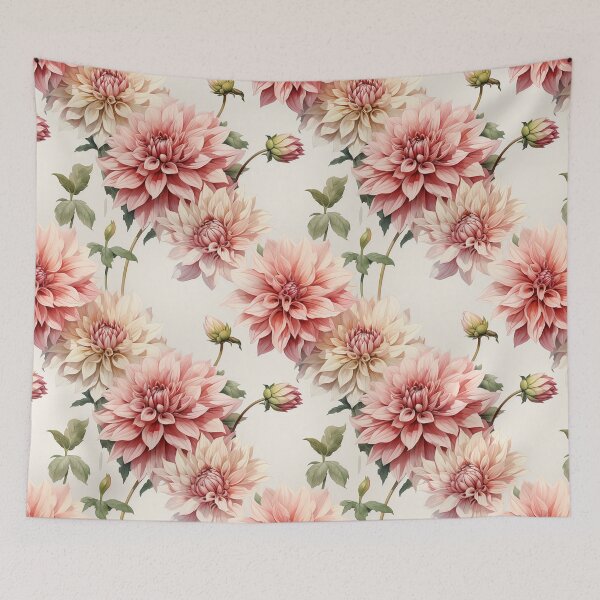 Item preview, Vintage Floral, Sweet Pink Dahlia designed and sold by PigmeArt.