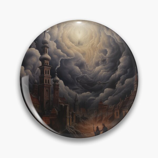 Item preview, Ancient cemetery with ghosts designed and sold by HappyStickBike.