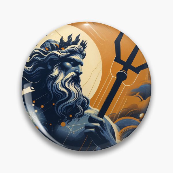 Item preview, The Gods of the Sea - Poseidon & Pontus designed and sold by ClassicRetroism.