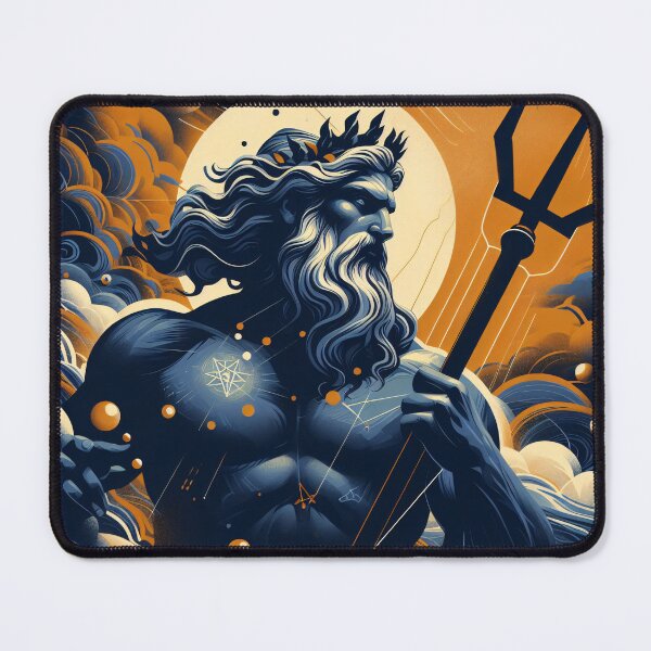 Item preview, The Gods of the Sea - Poseidon & Pontus designed and sold by ClassicRetroism.