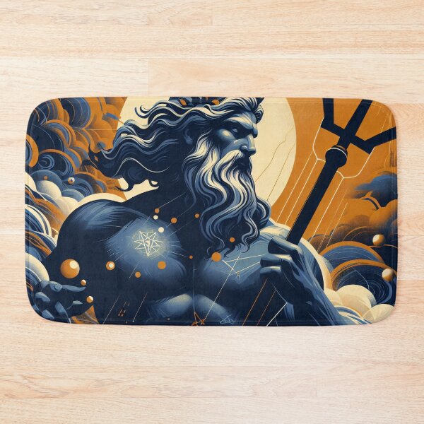 Item preview, The Gods of the Sea - Poseidon & Pontus designed and sold by ClassicRetroism.