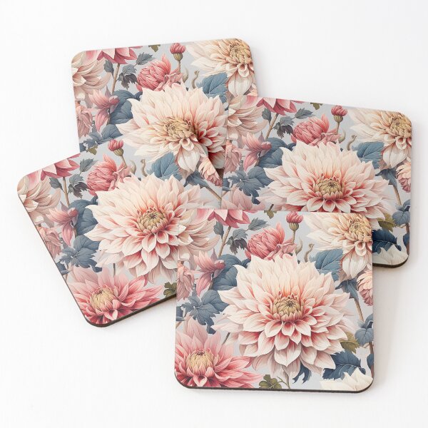 Item preview, Vintage Floral, Pink Dahlia designed and sold by PigmeArt.