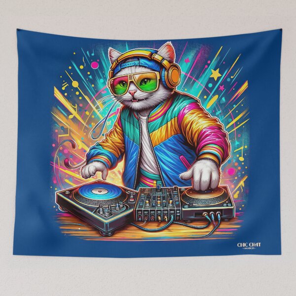 Item preview, DJ Kitten - Chic Chat Créations Ref.112 designed and sold by ChicChat.