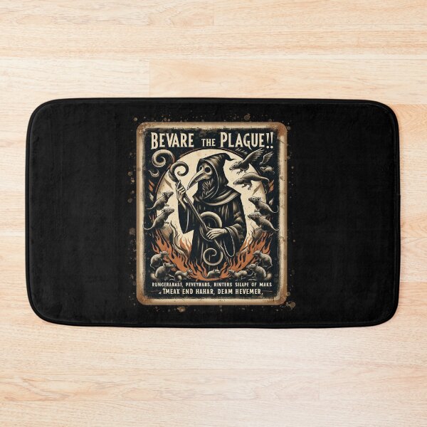 Item preview, Vintage Plague Doctor, beware the plague designed and sold by CrisMor-Art.