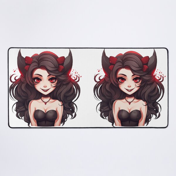 Item preview, Smiling chibi succubus designed and sold by GoodThings66.