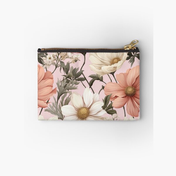 Item preview, Vintage Floral, Sweet Pink Daisy, Bellis perennis designed and sold by PigmeArt.